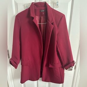 Burgundy Blazer US 12
